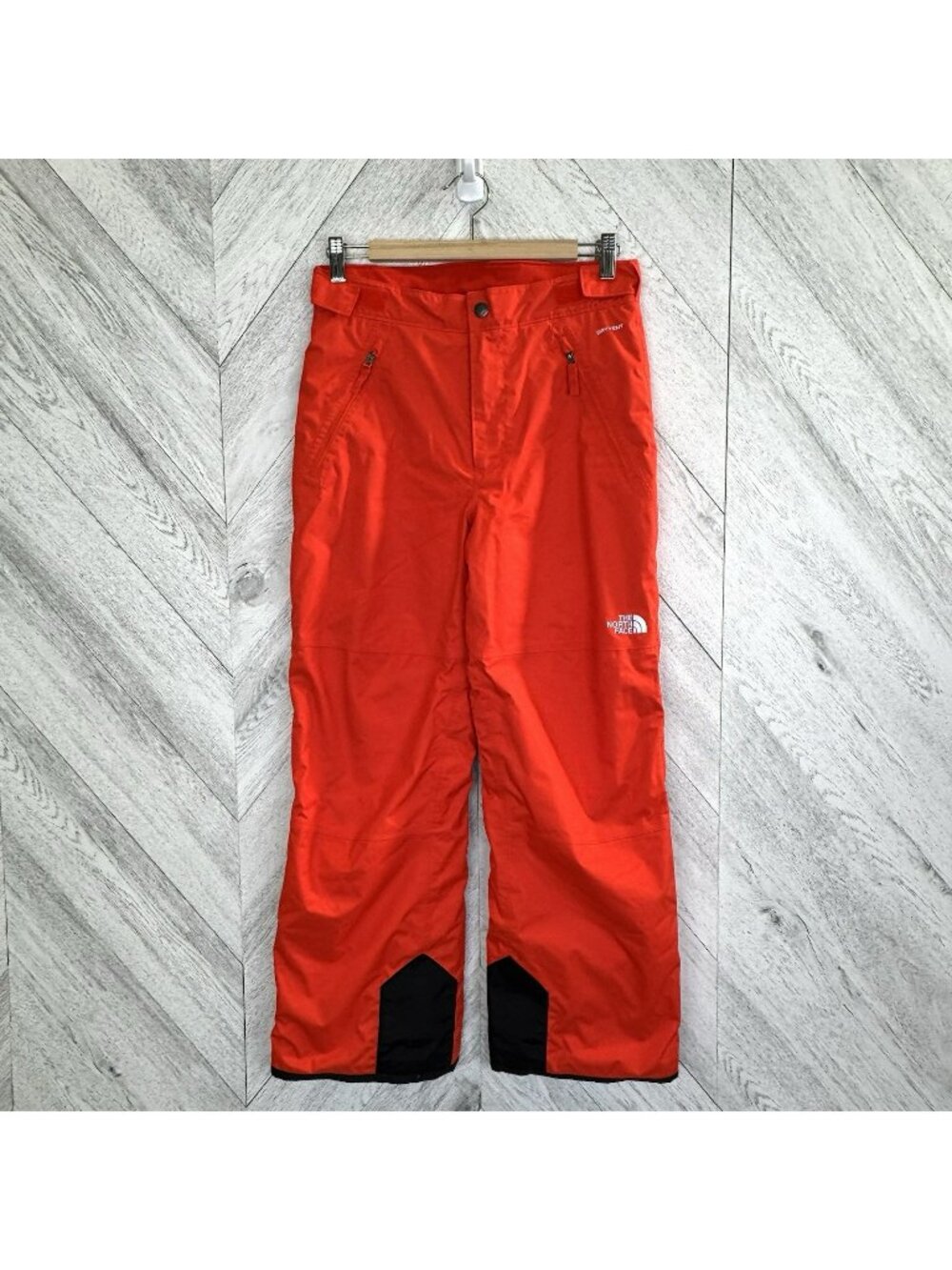 The North Face Snow Pants Boys Size Large 14/16 Orange DryVent Ski Snow Winter